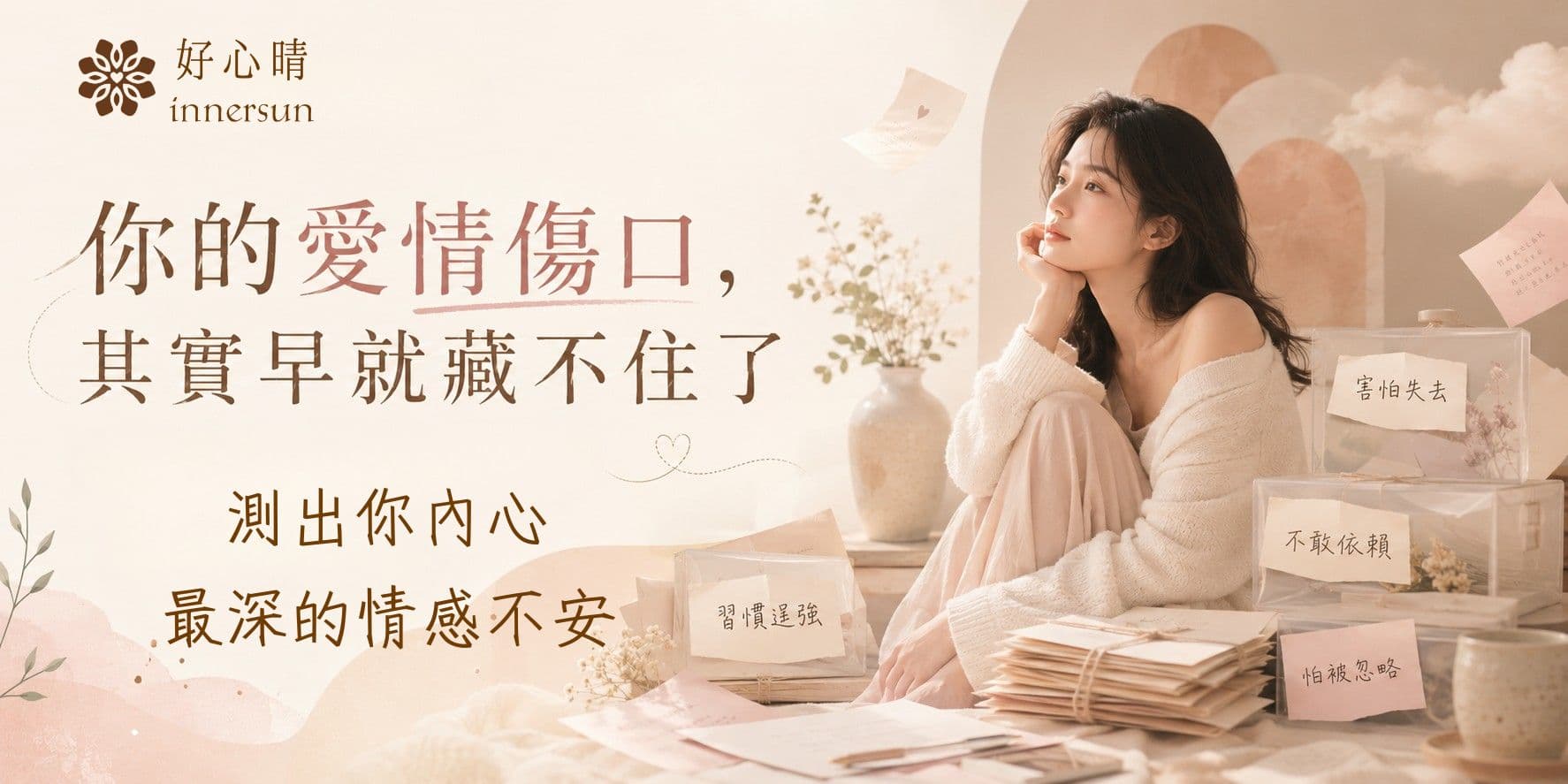 你的愛情傷口，其實早就藏不住了